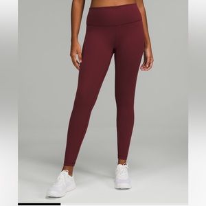 Lululemon Wunder High Rise Training Leggings